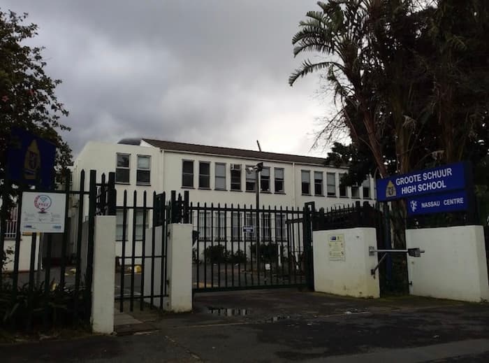 GROOTE SCHUUR HIGH SCHOOL - School building exterior
